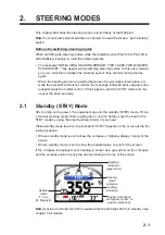 Preview for 21 page of Furuno NAVpilot-300 Operator'S Manual