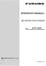 Preview for 1 page of Furuno NXT-600 Operator'S Manual