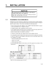 Preview for 7 page of Furuno RC-1800T Installation Manual