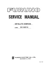 Furuno Satellite Compass SC-50/110 Service Manual preview