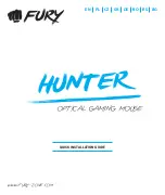 Preview for 1 page of Fury Hunter Quick Installation Manual