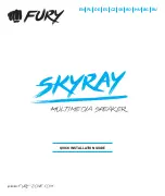 Fury SKYRAY Quick Installation Manual предпросмотр