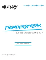 Preview for 1 page of Fury Thunderjet Quick Installation Manual