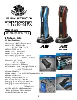 Предварительный просмотр 1 страницы Furzone THOR A5 Manual Instruction