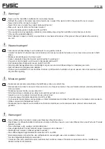 Preview for 5 page of Fusic FC-19 Quick Start Manual