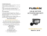 Preview for 1 page of Fusion 16908 Quick Start Manual