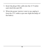 Preview for 14 page of Fusion 300W INVERTER Owner'S Manual