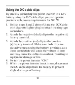 Preview for 15 page of Fusion 300W INVERTER Owner'S Manual