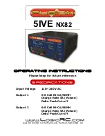 Preview for 1 page of Fusion 5IVE NX82 Operating Instructions