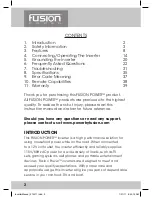 Preview for 2 page of Fusion 782-1728 Owner'S Manual