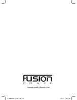 Preview for 118 page of Fusion 782-1728 Owner'S Manual