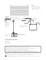 Preview for 2 page of Fusion ACTIVE TUBE CS-AT1100 Installation Manual