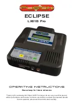 Предварительный просмотр 1 страницы Fusion ECLIPSE LX61B Pro Operating Instructions Manual