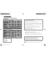 Preview for 2 page of Fusion Encounter EN-SW101 Manual