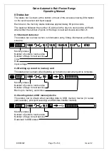 Preview for 15 page of Fusion G180110/220AFE Operating Manual