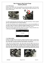 Preview for 21 page of Fusion G180110/220AFE Operating Manual