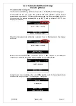 Preview for 25 page of Fusion G180110/220AFE Operating Manual