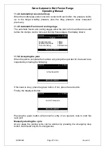 Preview for 27 page of Fusion G180110/220AFE Operating Manual