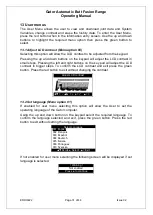 Preview for 31 page of Fusion G180110/220AFE Operating Manual