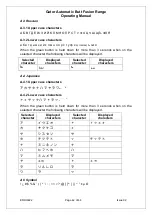 Preview for 42 page of Fusion G180110/220AFE Operating Manual