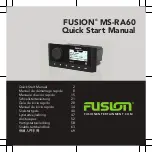 Предварительный просмотр 2 страницы Fusion MS-RA60 Quick Start Manual