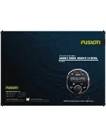 Предварительный просмотр 1 страницы Fusion MS-WR600 User & Installation Manual