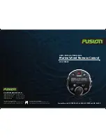 Preview for 1 page of Fusion MS-WR600C Installation Manual