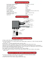 Предварительный просмотр 2 страницы Fusion Podium ESC 17T Operating Instructions