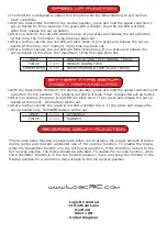 Предварительный просмотр 4 страницы Fusion Podium ESC 17T Operating Instructions