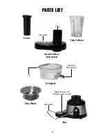 Preview for 5 page of FusionJucer MT1020-1 Operating Manual