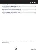 Fuslon XS Series Installation Instructions Manual preview