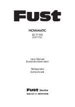 Fust NOVAMATIC EK717LI User Manual preview