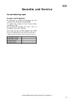 Preview for 19 page of Fust NOVAMATIC KS 158.4-IB Instruction Book