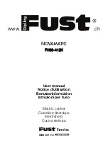 Preview for 1 page of FUST NOVAMATIC FH66-412K User Manual