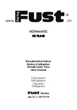 FUST NOVAMATIC KS 75.3-IB User Manual preview