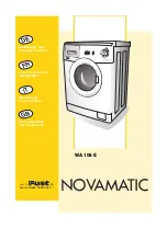 FUST NOVAMATIC WA 106 E Manual предпросмотр