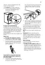 Preview for 21 page of FUST NOVAMATIC WA 712E User Manual