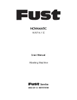 FUST NOVAMATIC WA714.1 E User Manual preview