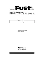 Предварительный просмотр 1 страницы FUST PRIMOTECQ TA 506 E User Manual