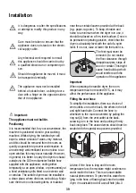 Предварительный просмотр 39 страницы FUST PRIMOTECQ TA 506 E User Manual