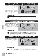 Предварительный просмотр 18 страницы FUTABA 3PL-2.4G Instruction Manual