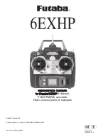 FUTABA 6EXHP Instruction Manual preview