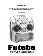 Предварительный просмотр 1 страницы FUTABA 9Z WC2 Getting To Know Manual