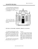 Предварительный просмотр 24 страницы FUTABA 9ZAP - PART1 Manual