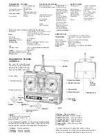 Preview for 2 page of FUTABA ATTACK-4 Instruction Manual