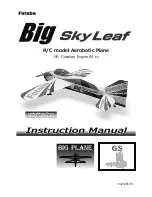 FUTABA Big SkyLeaf Instruction Manual предпросмотр