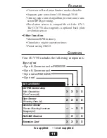 Предварительный просмотр 11 страницы FUTABA CGY750 Instruction Manual