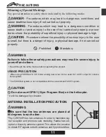 Preview for 10 page of FUTABA CGY755 Manual