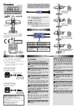 Preview for 1 page of FUTABA FDLS-1 Instruction Manual