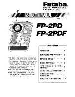 FUTABA FP-2PD Instruction Manual preview